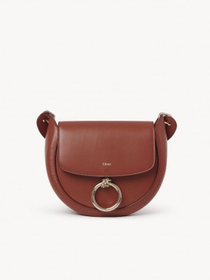 Chloe Arlène Small Crossbody Taschen Bordeaux | CHE-SR13610