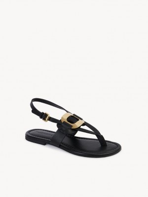 Chloe Chany Sandalen Schwarz | CHE-SR14844