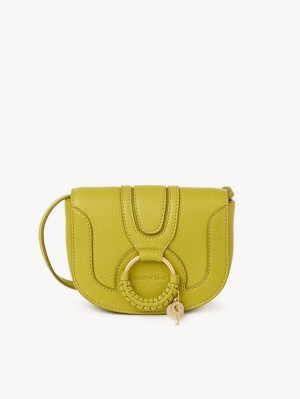 Chloe Hana Mini Schultertaschen Hellolivgrün | CHE-SR14616