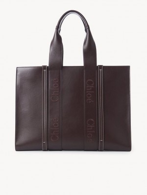 Chloe Large Woody Tragetaschen Tiefes | CHE-SR13347