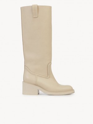 Chloe Mallo High Stiefel Grau | CHE-SR14221