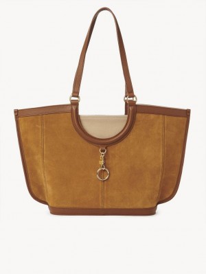 Chloe Mara Tragetaschen Braun | CHE-SR14704