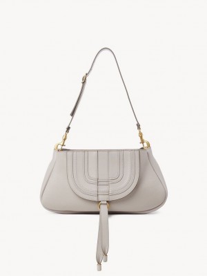 Chloe Marcie Clutch Schultertaschen Grau | CHE-SR13452