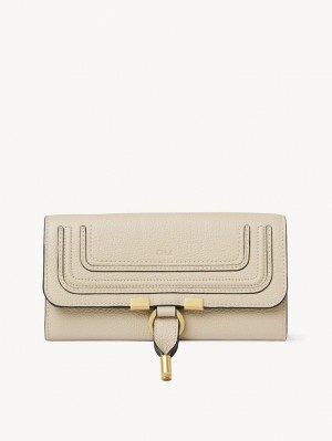 Chloe Marcie Große Geldbörse Beige | CHE-SR14305