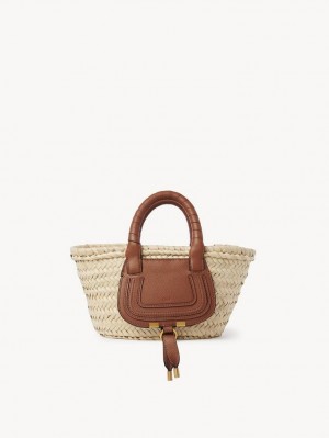 Chloe Mini Marcie Baskets Braun | CHE-SR13637