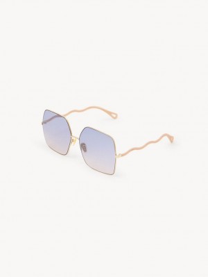 Chloe Noore Sonnenbrille Lila | CHE-SR14537