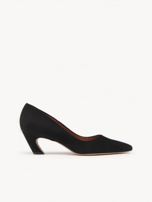 Chloe Oli Heel Pumps Schwarz | CHE-SR14268