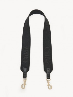 Chloe Riemen Strap Schwarz | CHE-SR13765