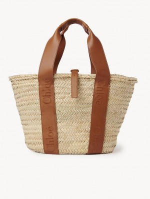 Chloe Sense Medium Baskets Braun | CHE-SR13648