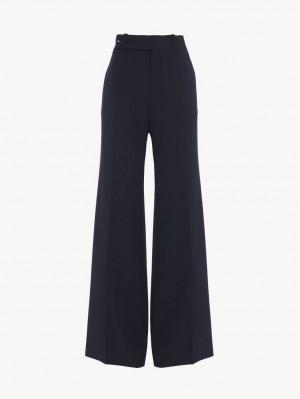 Chloe Signature Gerade Hose Blau | CHE-SR14025