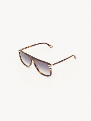 Chloe West Small Sonnenbrille Blau | CHE-SR14520