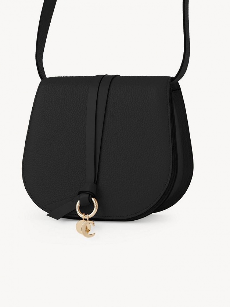 Chloe Alphabet Mini Crossbody Taschen Schwarz | CHE-SR13487