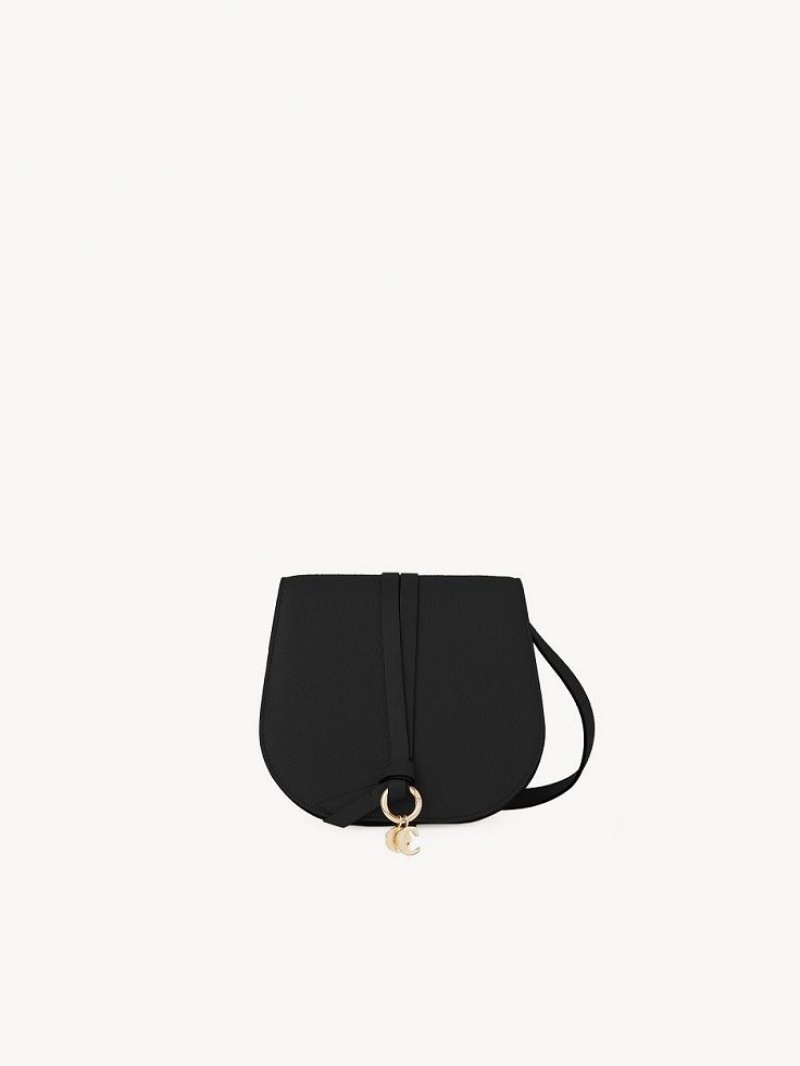 Chloe Alphabet Mini Crossbody Taschen Schwarz | CHE-SR13487