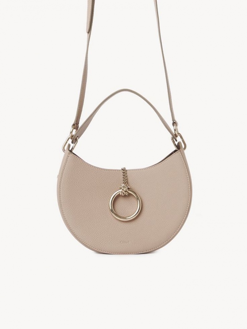 Chloe Arlène Small Hobo Crossbody Taschen Beige | CHE-SR13575