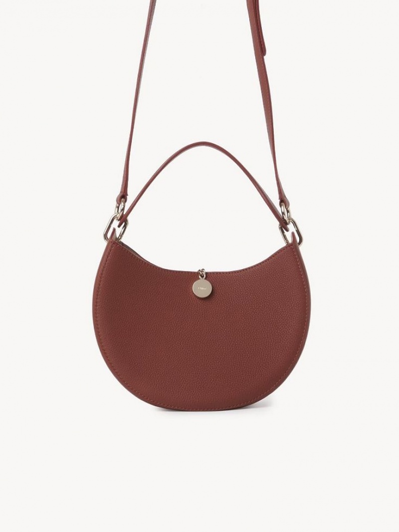 Chloe Arlène Small Hobo Crossbody Taschen Braun | CHE-SR13604