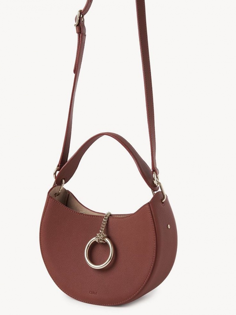 Chloe Arlène Small Hobo Crossbody Taschen Braun | CHE-SR13604