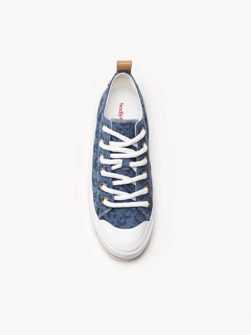 Chloe Aryana Sneakers Blau | CHE-SR14846