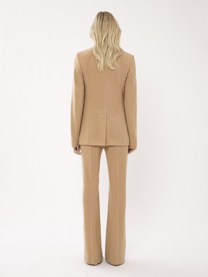 Chloe Buttonless Tailored Anzüge Braun | CHE-SR14033