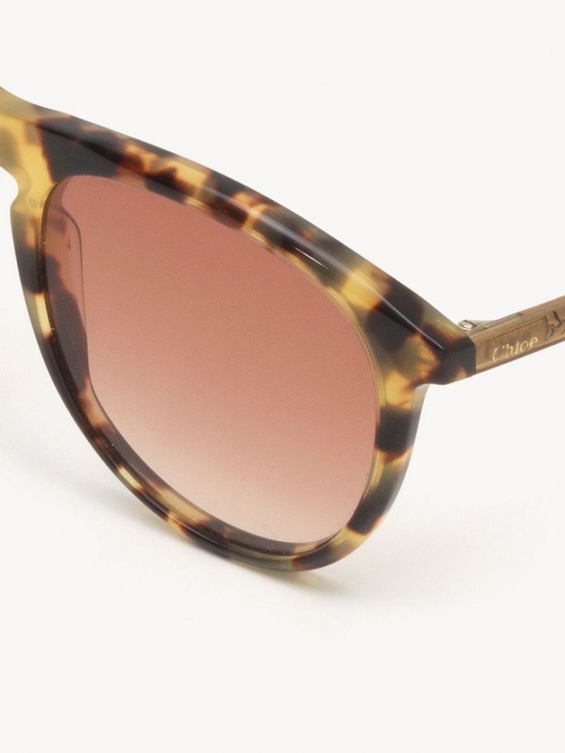 Chloe Esther Sonnenbrille Koralle | CHE-SR14504