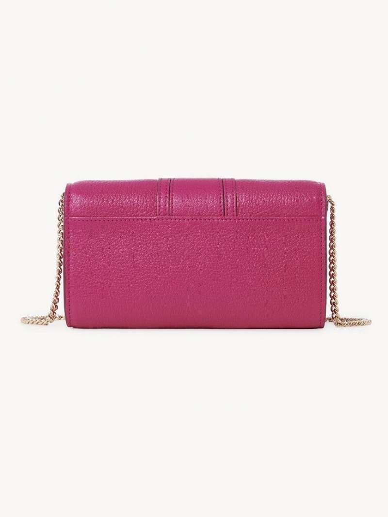 Chloe Hana Chain Große Geldbörse Rosa | CHE-SR14912