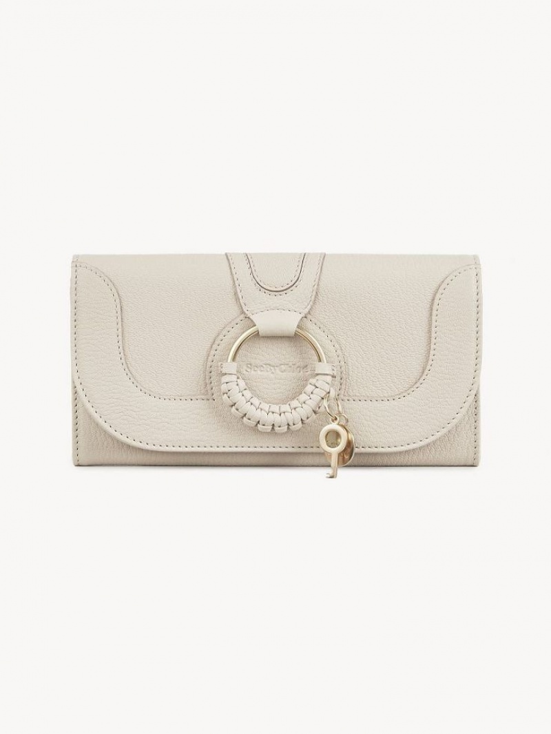 Chloe Hana Große Geldbörse Beige | CHE-SR14923