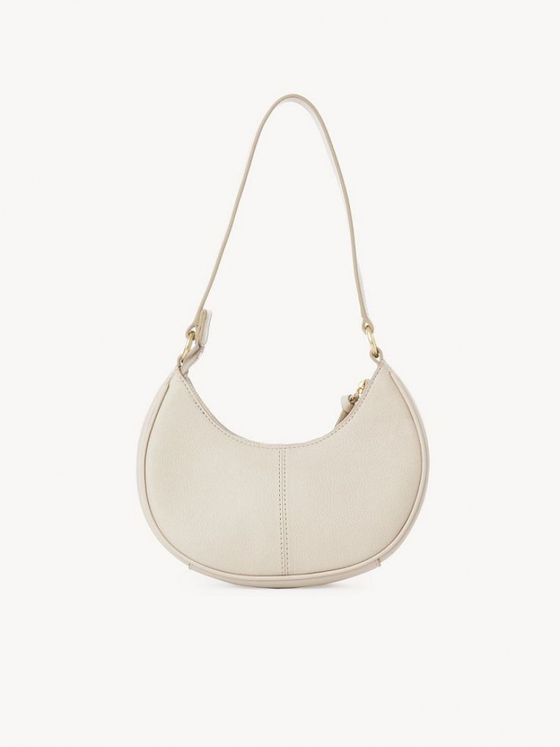 Chloe Hana Half Moon Mini Taschen Beige | CHE-SR14765