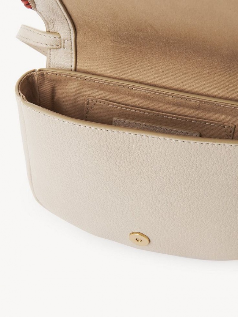 Chloe Hana Mini Schultertaschen Beige | CHE-SR14646