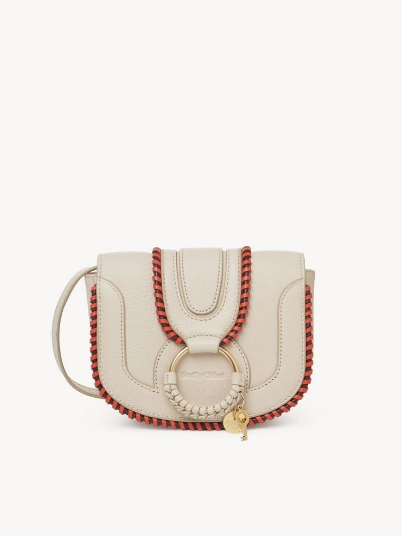 Chloe Hana Mini Schultertaschen Beige | CHE-SR14646