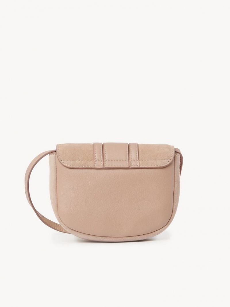 Chloe Hana Mini Schultertaschen Kaffee Rosa | CHE-SR14599