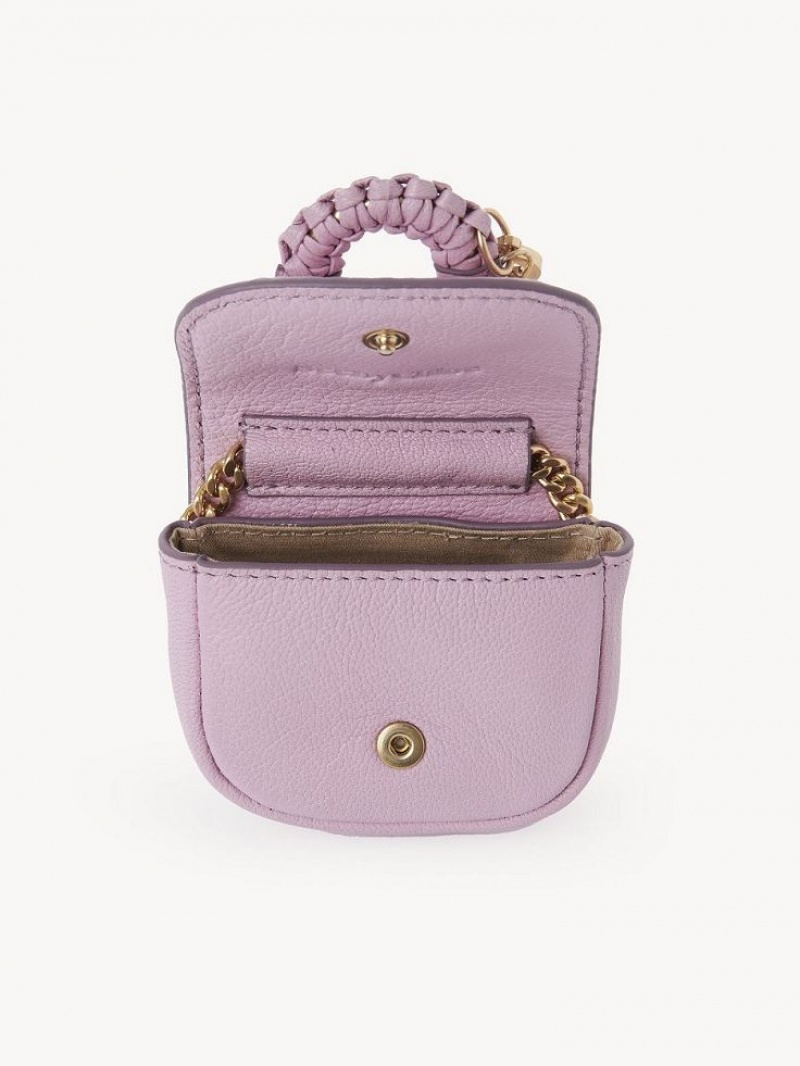 Chloe Hana Nano Kette Lavendel Weiß | CHE-SR14938