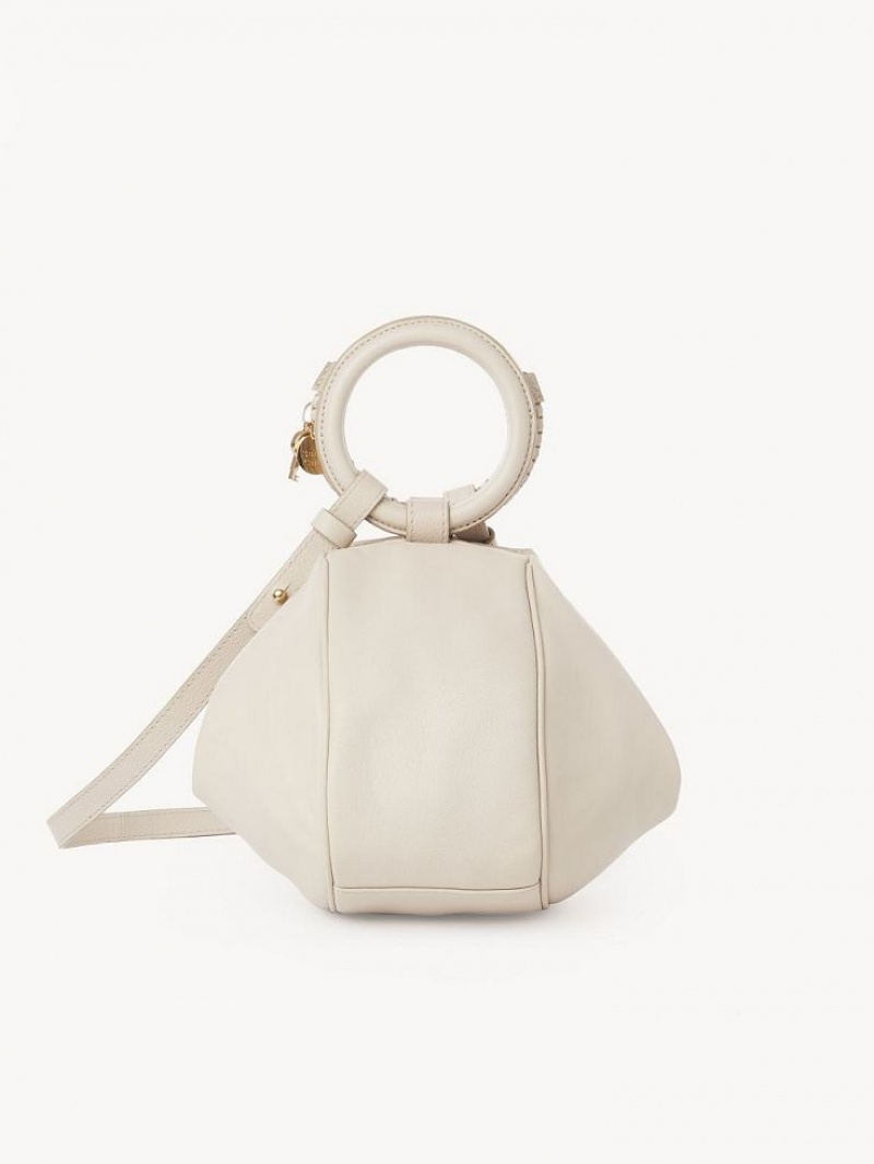 Chloe Hana Wristlet Crossbody Taschen Beige | CHE-SR14720