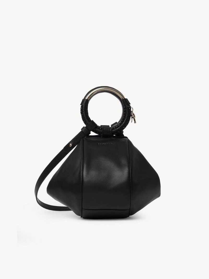 Chloe Hana Wristlet Crossbody Taschen Schwarz | CHE-SR14721