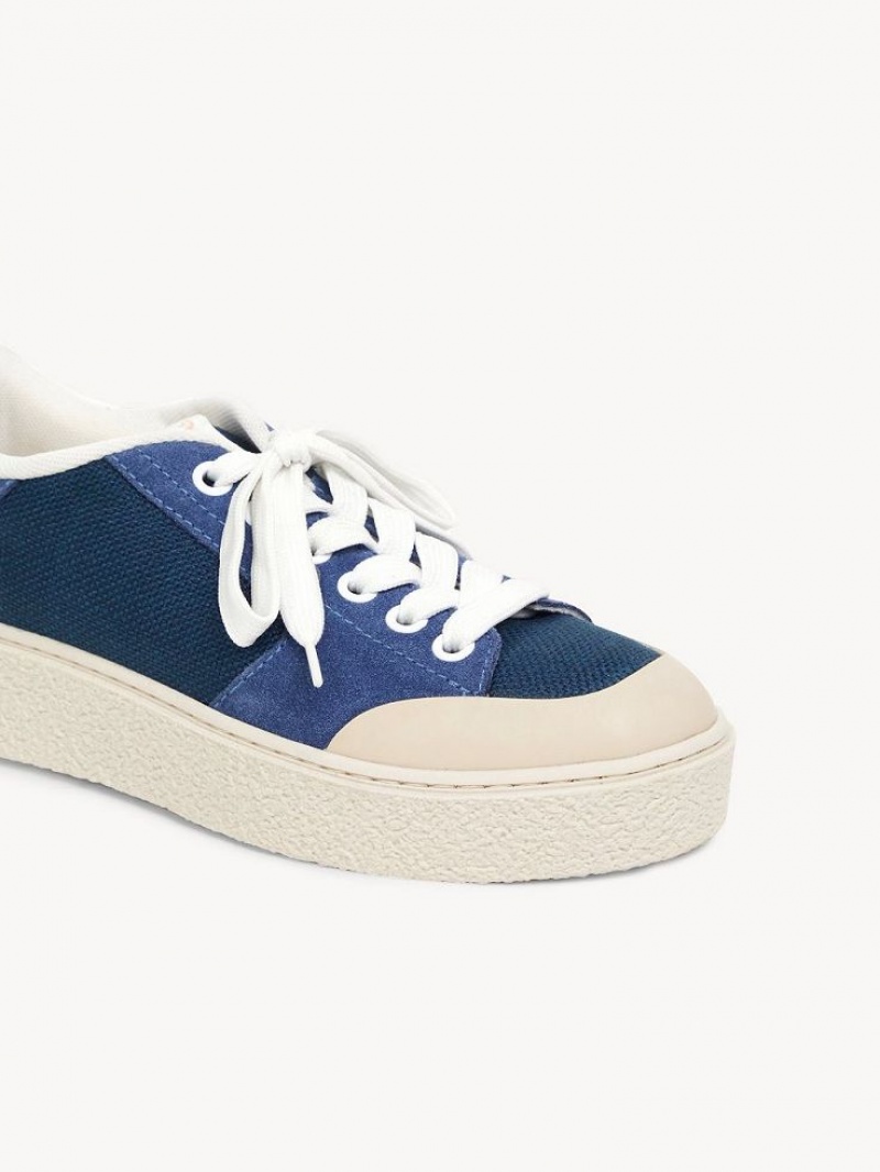 Chloe Hella Sneakers Tiefesblau | CHE-SR14851