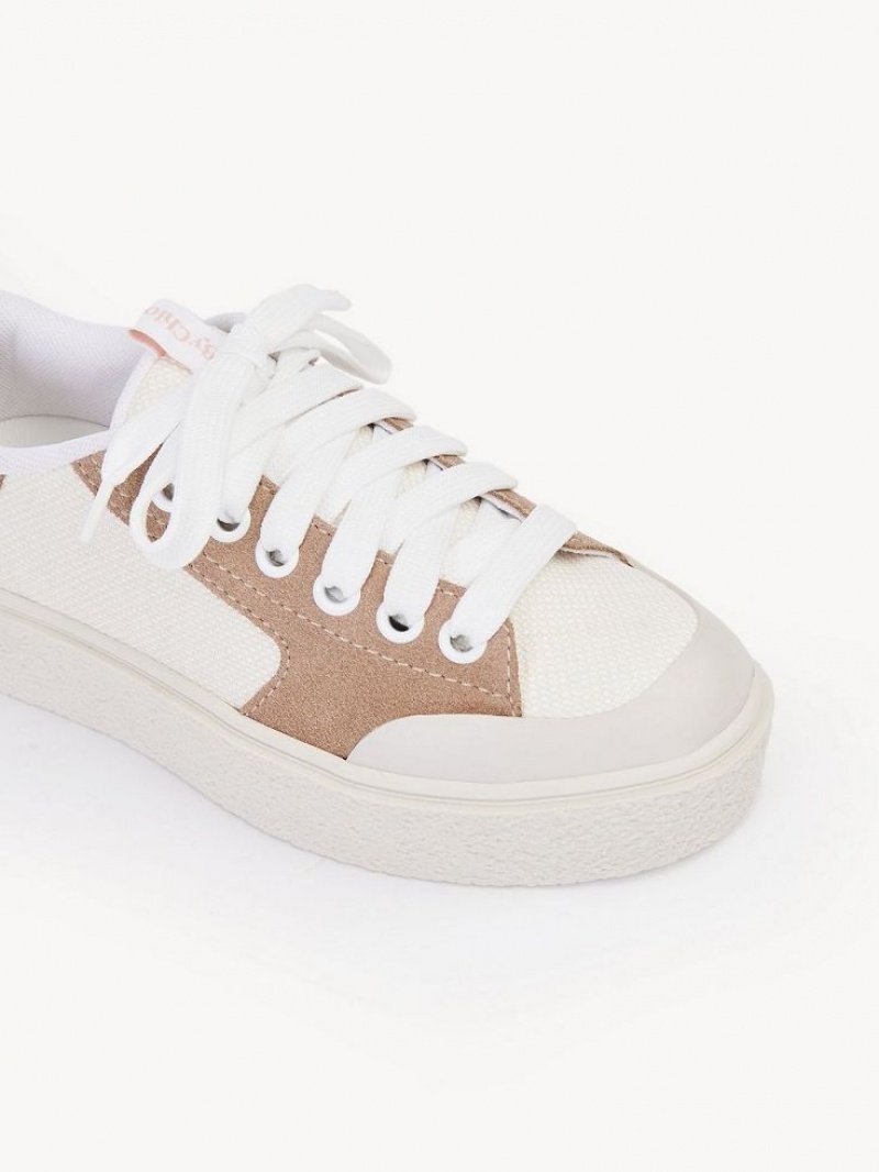 Chloe Hella Sneakers Weiß | CHE-SR14847