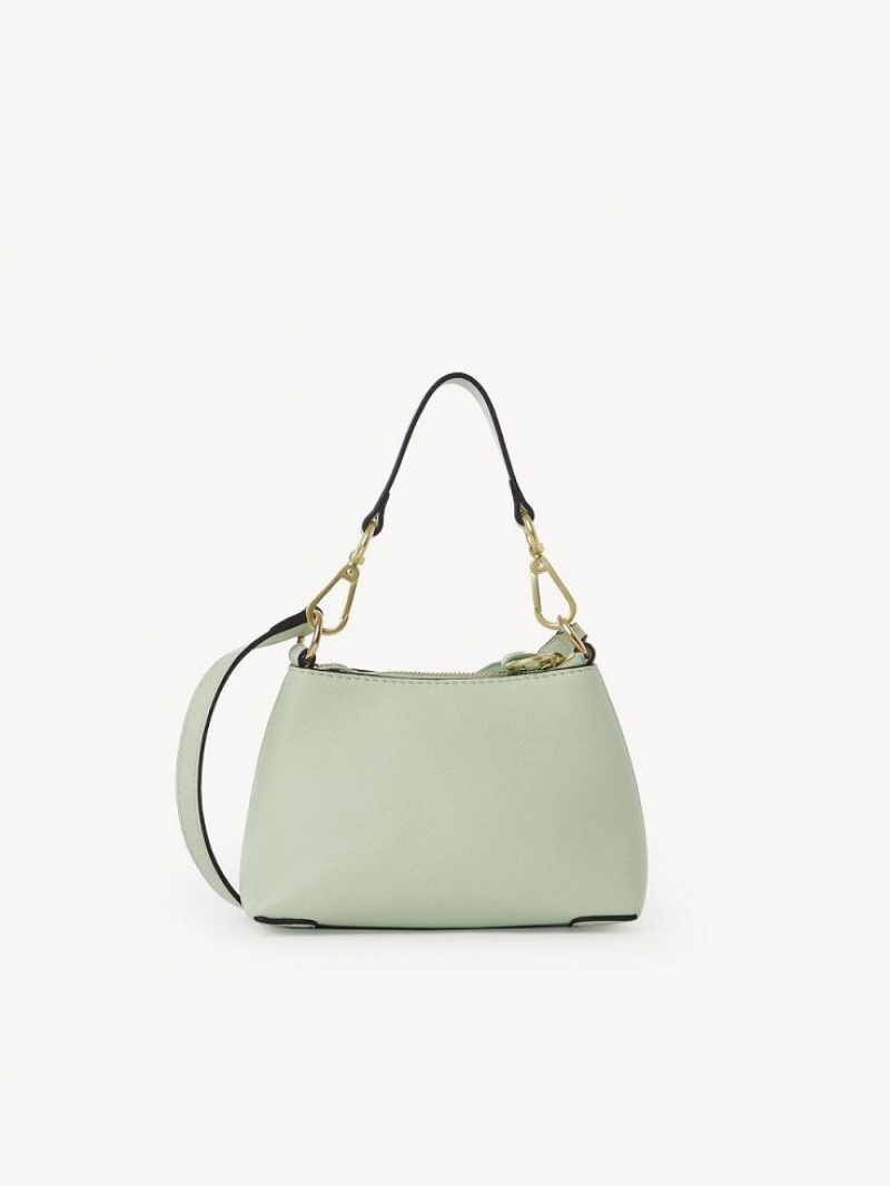 Chloe Joan Mini Schultertaschen Grün | CHE-SR14687