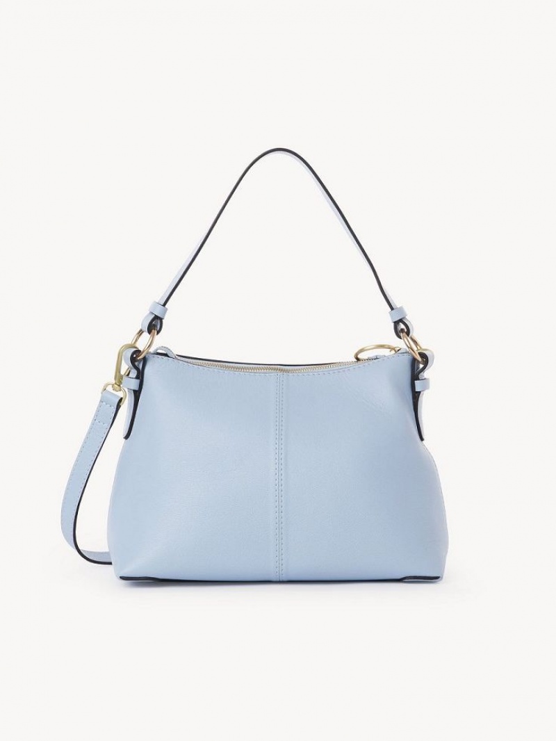 Chloe Joan Small Schultertaschen Blau | CHE-SR14679