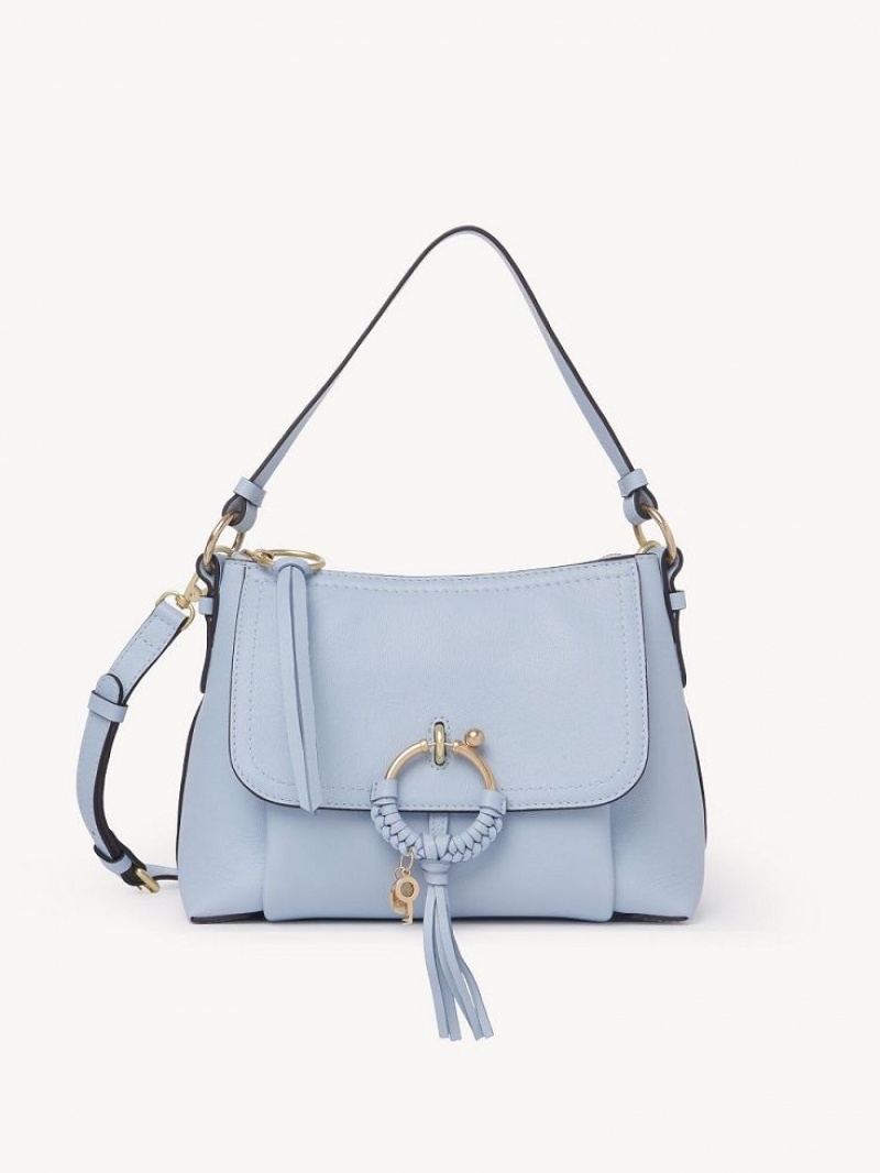 Chloe Joan Small Schultertaschen Blau | CHE-SR14679