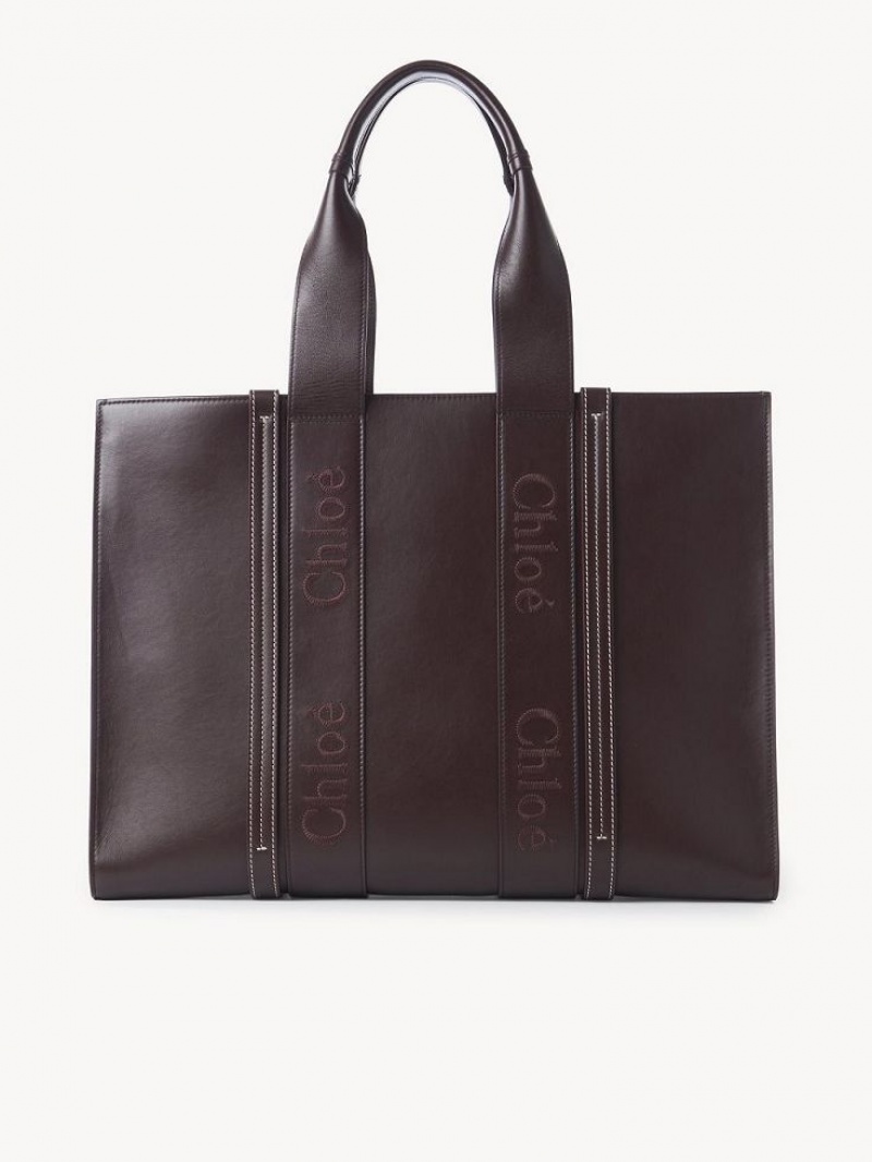 Chloe Large Woody Schultertaschen Tiefes | CHE-SR13433