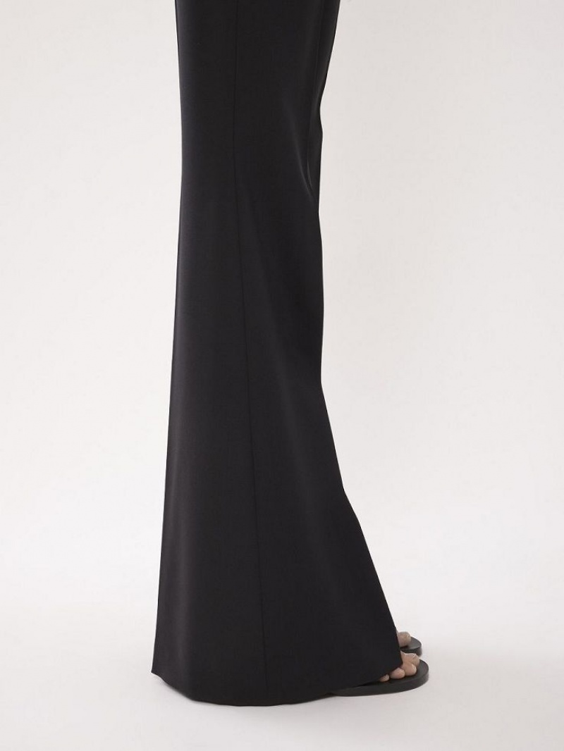 Chloe Low-waist Flare Hose Schwarz | CHE-SR14020