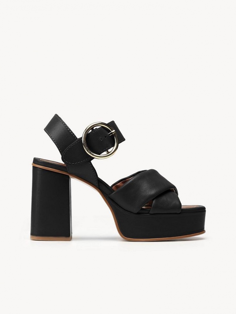 Chloe Lyna High-heel Sandalen Schwarz | CHE-SR14812