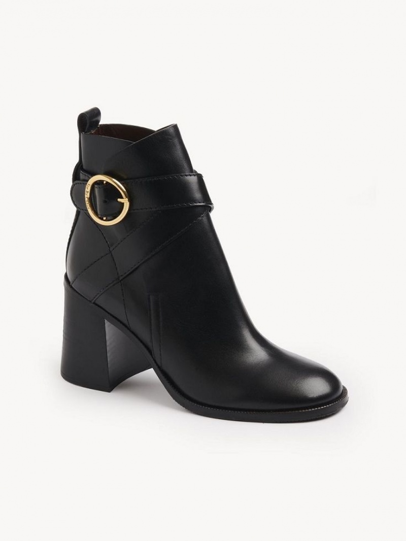 Chloe Lyna Stiefeletten Schwarz | CHE-SR14884