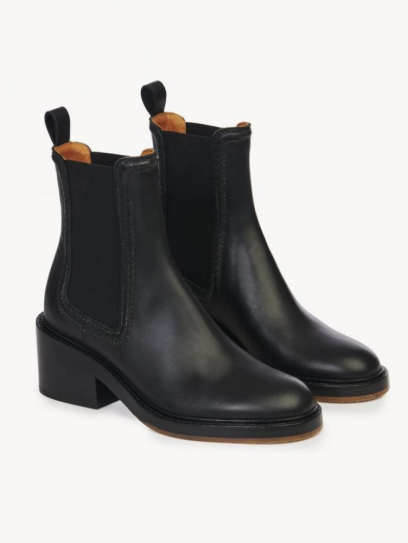 Chloe Mallo Stiefeletten Schwarz | CHE-SR14240