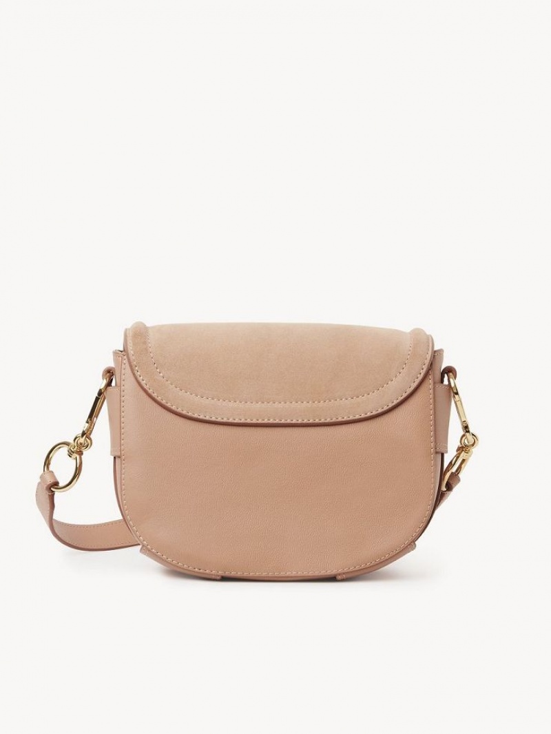 Chloe Mara Schultertaschen Kaffee Rosa | CHE-SR14620