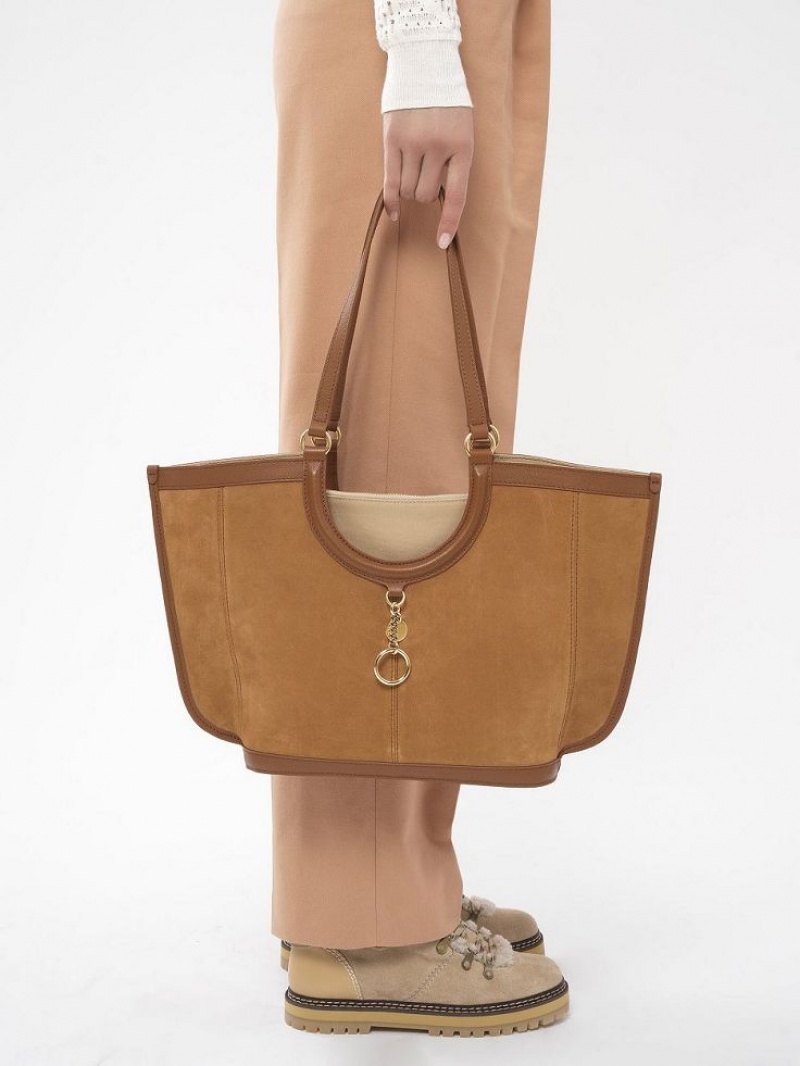 Chloe Mara Tragetaschen Braun | CHE-SR14704