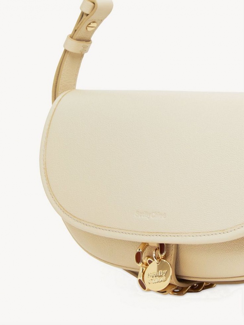 Chloe Mara Uette Schultertaschen Beige | CHE-SR14652