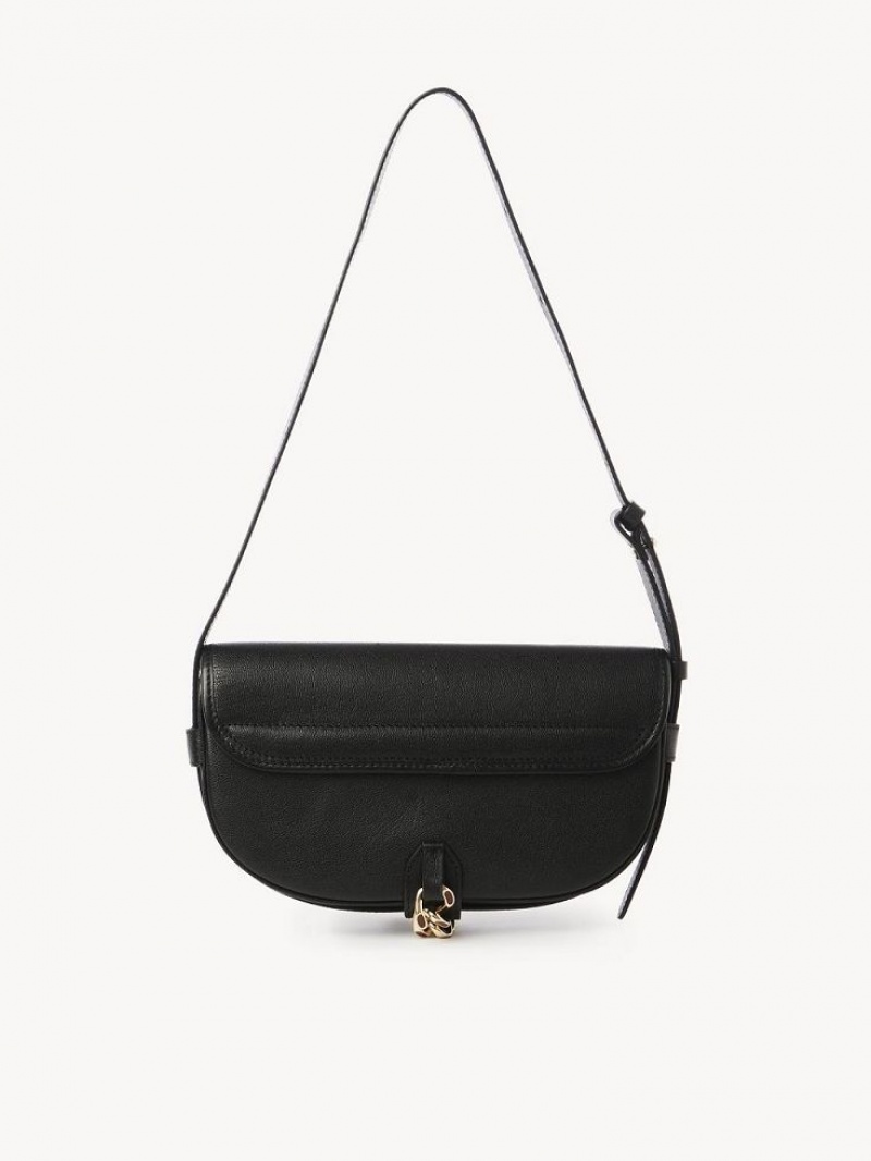 Chloe Mara Uette Schultertaschen Schwarz | CHE-SR14630