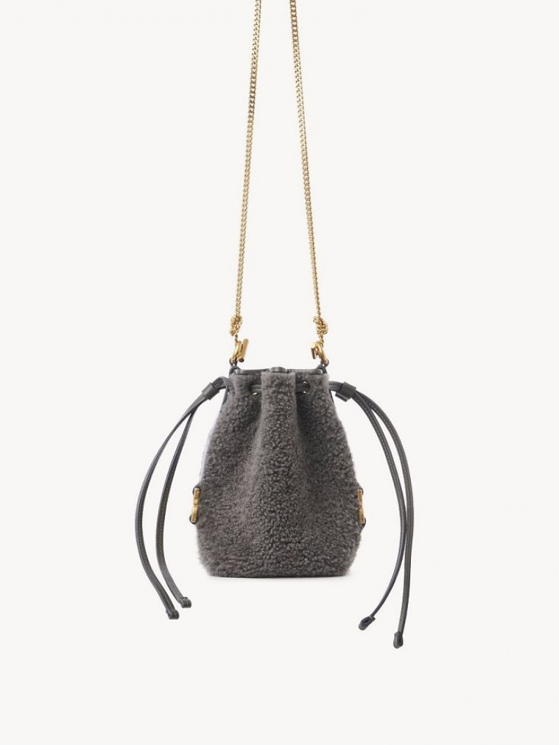 Chloe Marcie Bucket Mini Taschen Grau | CHE-SR13740