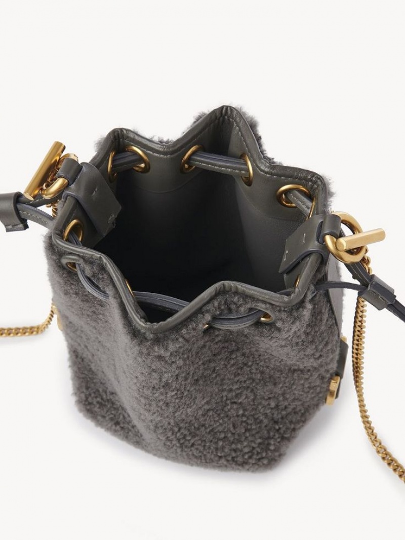 Chloe Marcie Bucket Mini Taschen Grau | CHE-SR13740