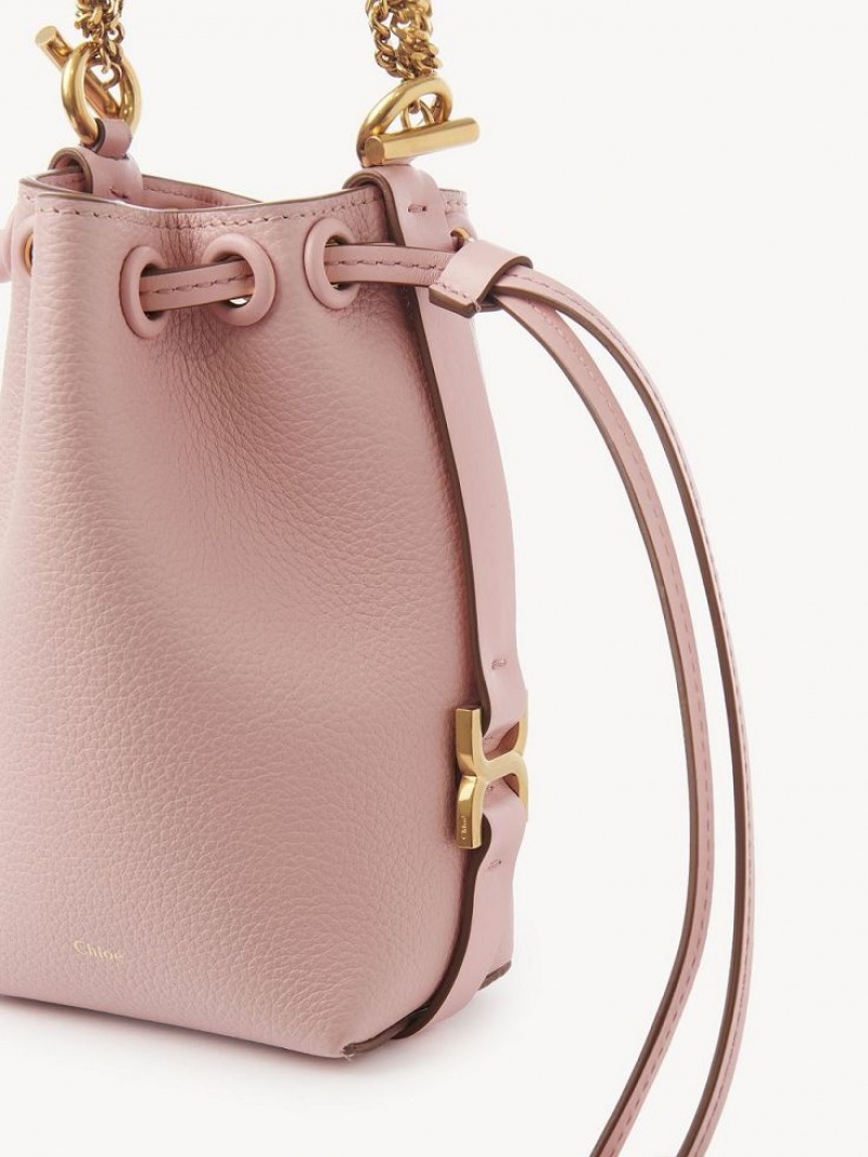 Chloe Marcie Bucket Mini Taschen Rosa | CHE-SR13741