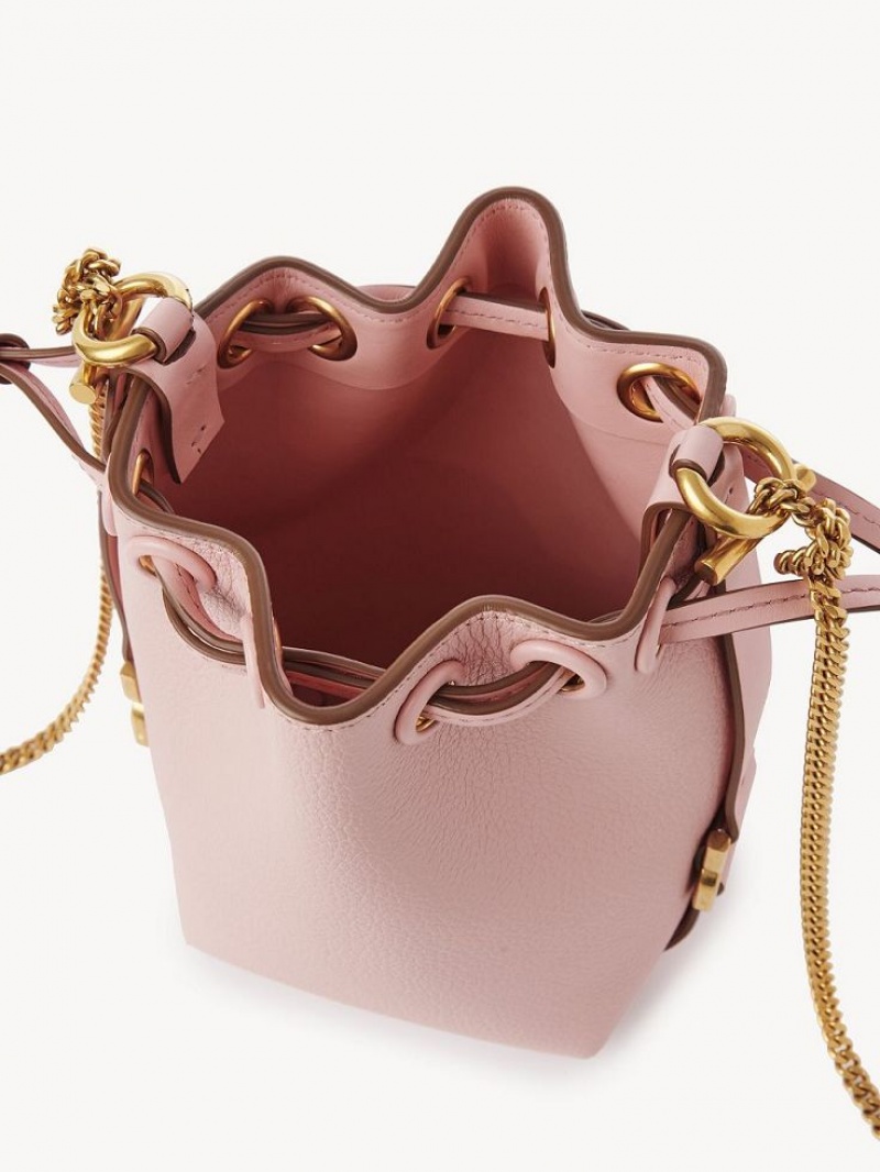 Chloe Marcie Bucket Mini Taschen Rosa | CHE-SR13741